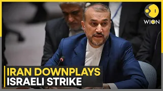 Iran-Israel Tensions: Iranian foreign minister downplays Israeli attack | WION News
