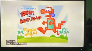 Wow Wow Wubbzy: Escape From Dino Island opening