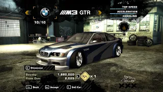 Longest NFS Most Wanted Race with the famous BMW M3 GTR | Need For Speed Most Wanted