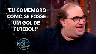 Geofísico Sérgio Sacani fica eufórico com os lançamentos de foguetes | The Noite (26/11/21)