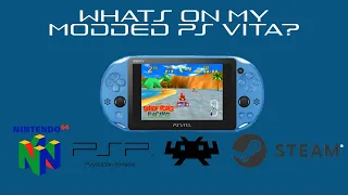 What's on my Modded PS  Vita (2022)