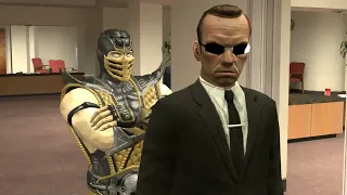 Scorpion vs. Agent Smith