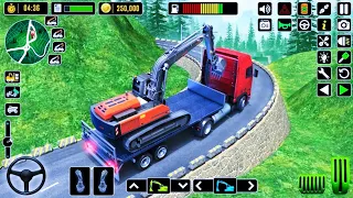 Mega Road Construction Drive - Excavator, Crane, Road Builder Simulator - Android Gameplay