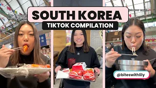 South Korea Food 🇰🇷 | Biteswithlily TikTok Compilation