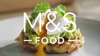 Tom Kerridge's potato cakes with poached eggs | Remarksable Value Meal Planner | M&S FOOD
