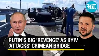 Russia Breathes Fire As Ukraine 'Bombs' Crimean Bridge; Putin Terminates Black Sea Grain Deal