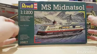 Корабль "MS Midnatsol" от компании Revell