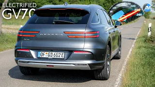 NEW! Genesis GV70 electrified (490hp) | 0-240 km/h acceleration🏁 | by Automann in 4K