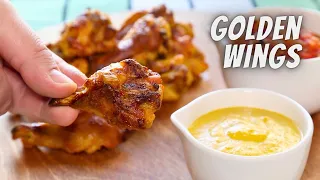 Golden Wings: Persian Saffron Chicken Wings Recipe