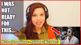 I'm Not Sure You're READY For This Performance.... MICHAEL PANGILINAN REACTION | Rainbow (Wish Bus)