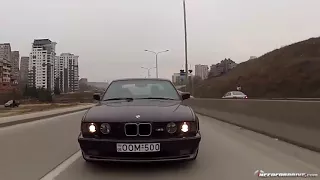 BMW M5 E34  Sokak Drift Giorgi Tevzadze geriye kalan hatiralar R.I.P