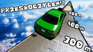 ❄️ PRZESKOCZYŁEM CAŁĄ SKOCZNIE AUTEM!? | BEAMNG.DRIVE |