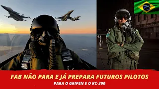 FAB JÁ PREPARA FUTUROS PILOTOS PARA O GRIPEN E KC-390 - CANAL BÉLICO