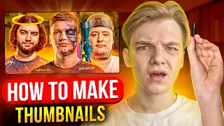 How to make thumbnails in 2022 | Fast & easy tutorial + giveaway