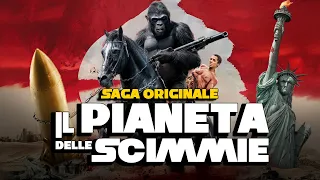 IL PIANETA DELLE SCIMMIE (Saga Originale - 1968) | DAL PRIMO ALL'ULTIMO FILM in 24 minuti