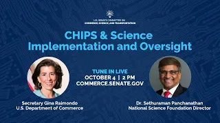 CHIPS and Science Implementation and Oversight