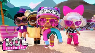 Sparkle Shell Beach 🐚✨ | LOL Tots Episode 10 | L.O.L. Surprise! Tots Road Trip