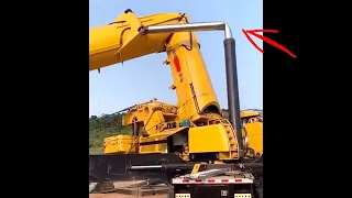 Heavy machinery fail compilation!【E6】 ---Crane fail, excavator accident. Most dangerous moments