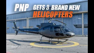 PHILIPPINE NATIONAL POLICE GET 3 BRAND NEW HELICOPTERS