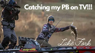 Catching my PB on TV!! Lake Fork Day 2