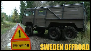 Jag provar min nya vinsch - Viktor inviger en skylt - TGB 13 och 11 - Unimog 416