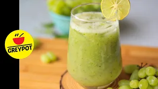 Green Grape Juice for Summer | Summer Cooler #SHORTS