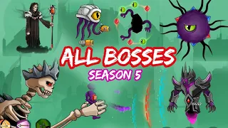 The Archers 2 all boss rush of Season 5 | All Boss Rush (Level 410-500) |