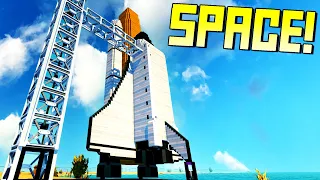 We Searched "Space" on the Workshop to Leave This Planet!  - Scrap Mechanic Workshop Hunters