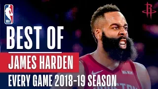 James Harden's Best Play From Every Game Of The 2018-19 Season