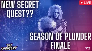 Destiny 2 Season of Plunder Final Mission & New Destiny 2 Secret Mission!? D2 Season 18 Finale