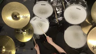Blackend drum cover by 14 year old, Metallica
