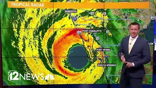 How the Hurricane Ian  storm surge is impacting the Florida coast