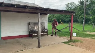 Evil Nate: promo at the Gas Station from original 1974 Texas Chainsaw Massacre film location