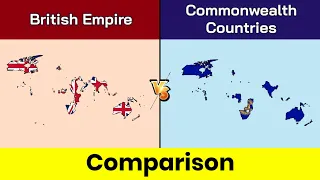 British Empire vs Commonwealth of Nations | Commonwealth of  Nations | Comparison | Data Duck