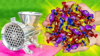 EXPERIMENT CANDY vs MEAT GRINDER