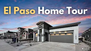 Home Tour Of A 2294 s.q. f.t. New Construction Home In El Paso, Texas