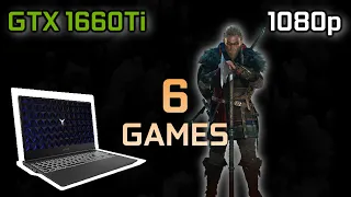 #15 6 Games tested | GTX 1660 Ti & I5 9300h - Lenovo Legion Y540