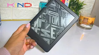 My New Kindle (10th Gen) aesthetic unboxing and setup!!!