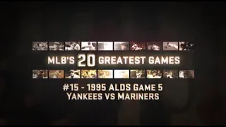 MLB Greatest Games: 1995 ALDS Mariners vs Yankees Gm 5 (15)