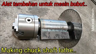 Alat Tambahan Yang Wajib Dimiliki Operator Mesin Bubut | Rotary Toolpost Chuck Shaft Lathe