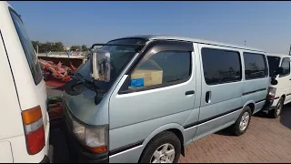 Diesel hiace wagon used 1995 for sale & review. Japan used imported van for sale, transport in 2023.