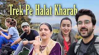 Trek Pe Galat Rasta Le Liya || Aaj To Haalat Kharab Ho Gai || Jyotika and Rajat