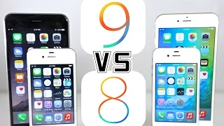 iOS 9 VS iOS 8 on iPhone 6, 5S, 5 & 4S - Which Is Faster?