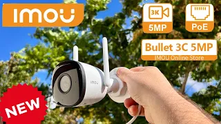 Imou Bullet 3C 5mp НОВИНКА УНИВЕРСАЛЬНАЯ КАМЕРА ВИДЕОНАБЛЮДЕНИЯ