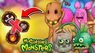 MONSTROS QUE NÃO REPRESENTAM SEUS ELEMENTOS! | My Singing Monsters