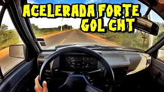 ACELEREI GOL QUADRADO CHT 1.6  ATÉ A CIDADE MOTOR ESPERTO NA ESTRADA🔥🚀