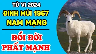 Tử Vi Tuổi Đinh Mùi 1967 Nam Mạng: Năm 2024 ÔM TRỌN LỘC TRỜI, Tiền Chất Đầy Két, Giàu Ú Ụ | LPTV