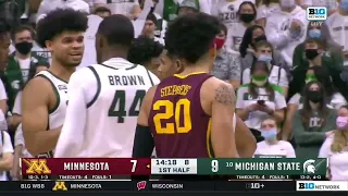 Michigan State vs Minnesota | 2022.1.12 | NCAAB Game