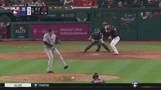 Yan Gomes Walk Off Single in Bottom of 13th Inning to Win 9-8 - Yankees v Indians ALDS Game 2