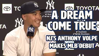 Anthony Volpe's Dream Come True | NJ Native Debuts as New York Yankees' New Shortstop